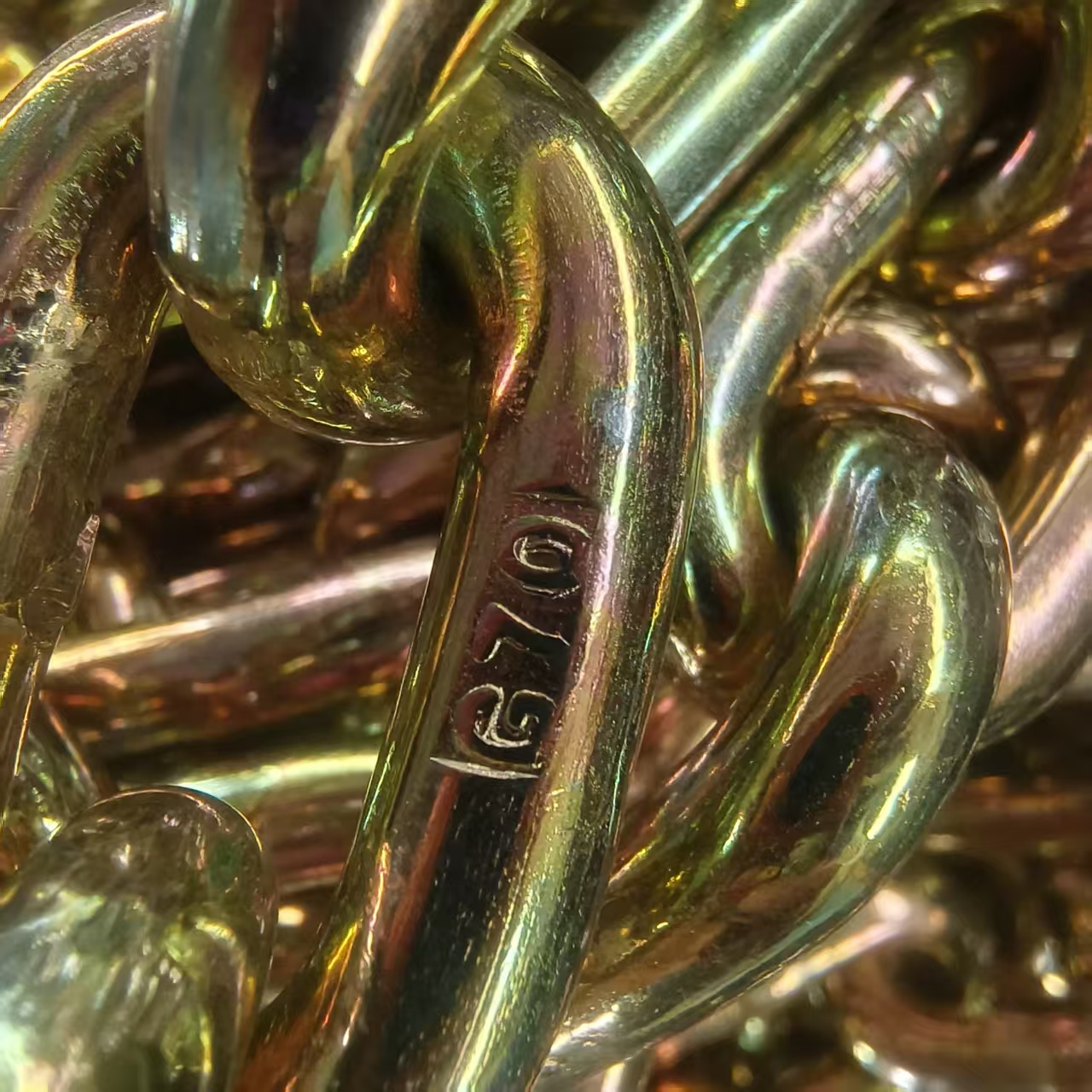 Binder Transport Lashing Chain with 2 Clevis Grab Hooks Binder Transport Lashing Chain with 2 Clevis Grab Hooks