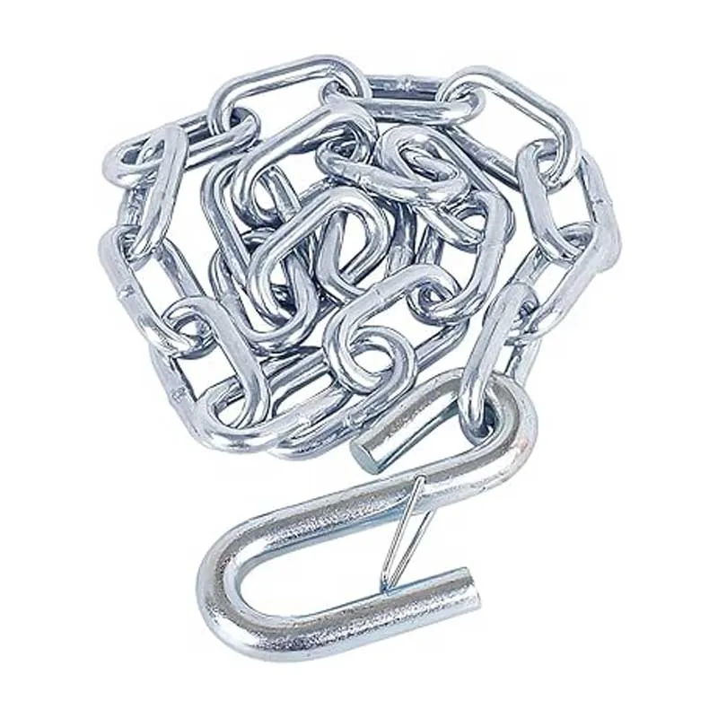 Safety Trailer Chain with S Hook