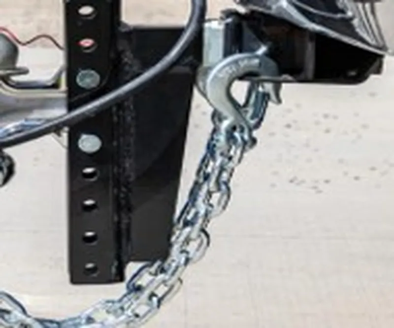 Safety Link Zinc Plate Chain with Clevis Hook and Latch